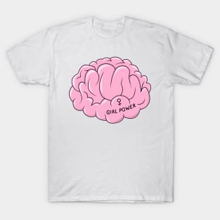 Girl Power Brain T-Shirt